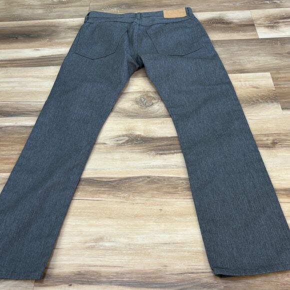 J Crew Jeans Mens 30 x 30 Gray Wallace & Barnes Slim Denim Button Fly 2013 - Picture 10 of 11